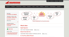 Desktop Screenshot of dhanvriddhi.com